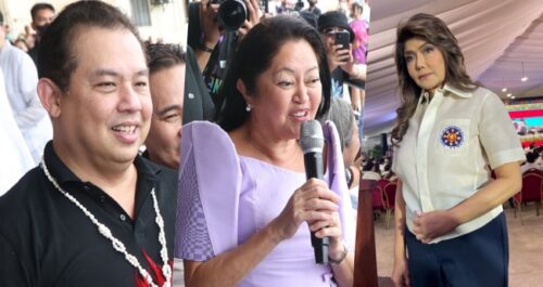 Imee Marcos, Martin Romualdez, Liza Araneta Marcos