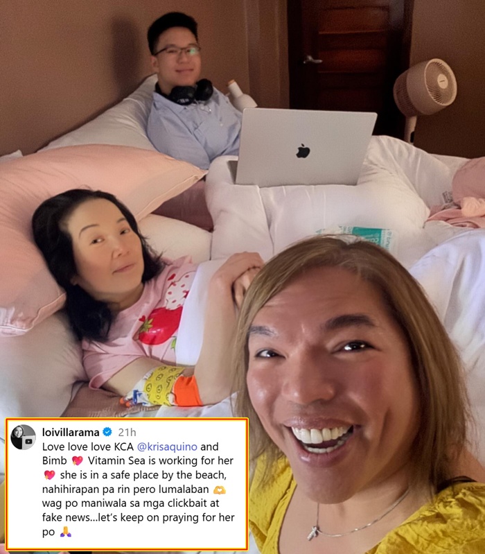 Kris Aquino, Mama Loi, Bimby Aquino
