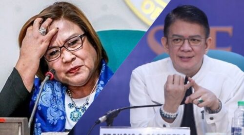 Leila de Lima, Chiz Escudero