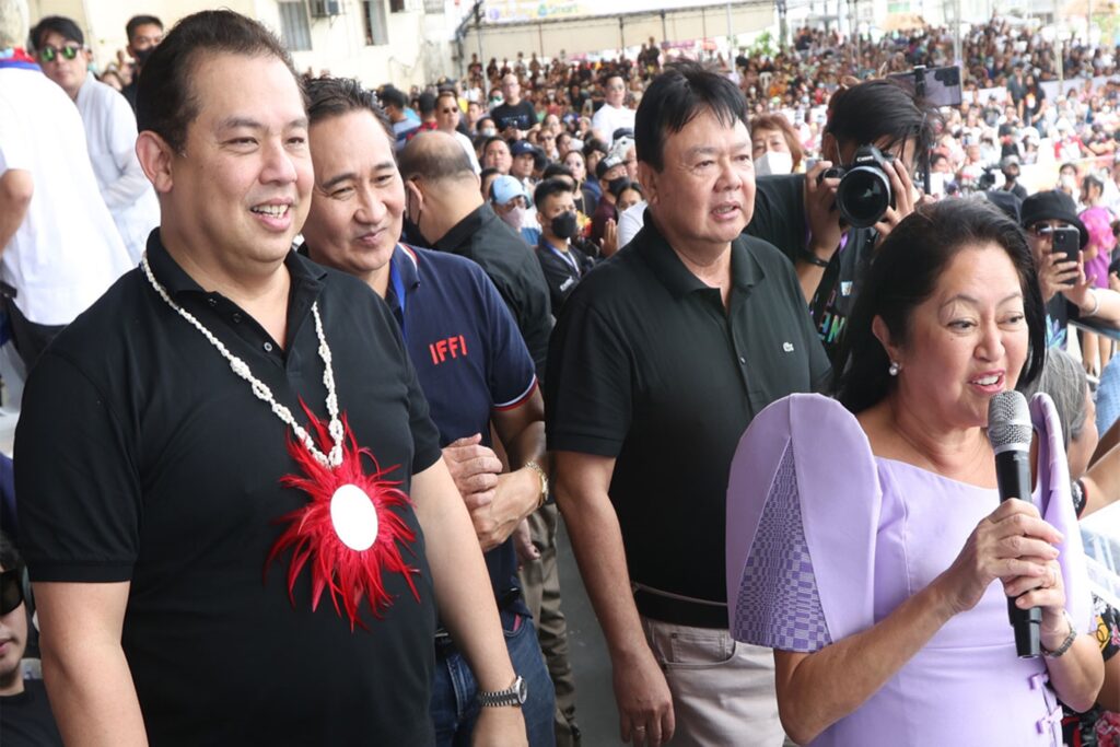 Martin Romualdez, Liza Araneta-Marcos
