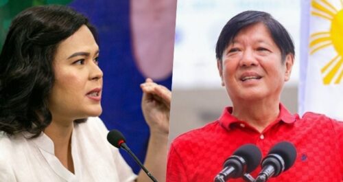 Sara Duterte, Bongbong Marcos