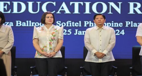 Sara Duterte, Bongbong Marcos