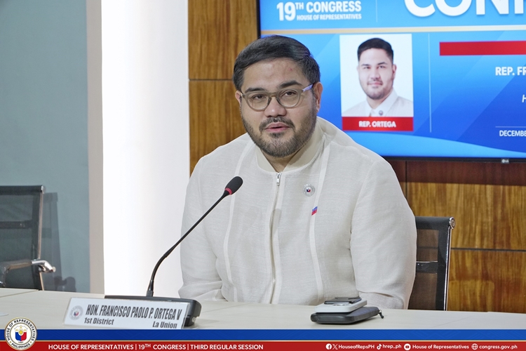 La Union Representative Paolo Ortega V