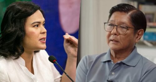 Sara Duterte, Bongbong Marcos