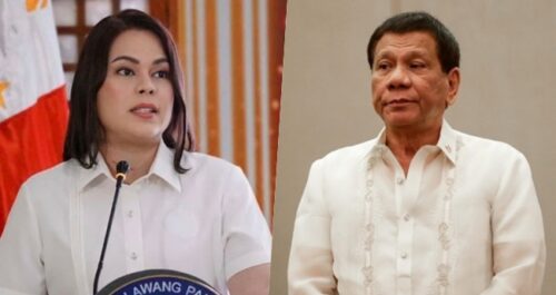 Sara Duterte, Rodrigo Duterte