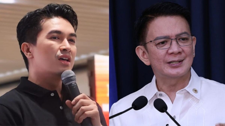Senate Spokesman Reginald Tongol, Chiz Escudero