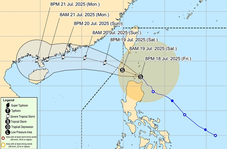 Tropical Storm Crising