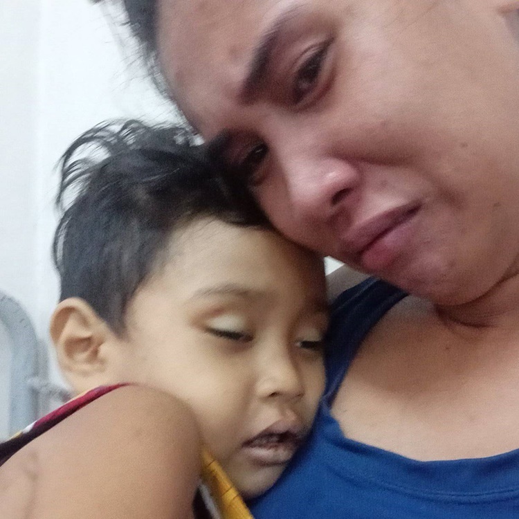 Grieving Mother