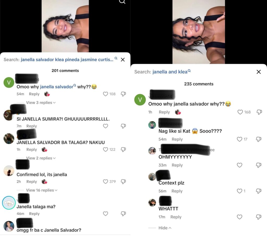 janella salvador comments 1