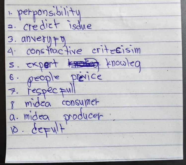 Spelling Quiz
