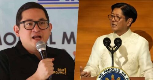 Bam Aquino, Bongbong Marcos
