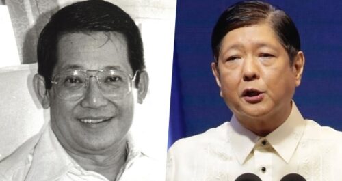 Bongbong Marcos, Ninoy Aquino