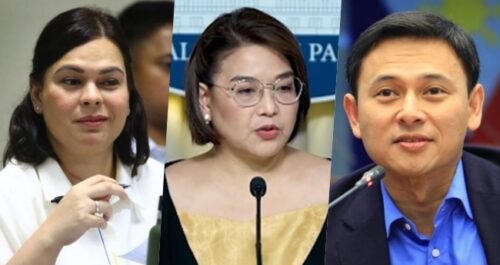 Malacañang Claire Castro, Sonny Angara, Sara Duterte