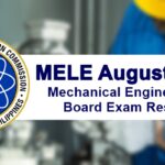 Mechanical Engineering Board Exam Result