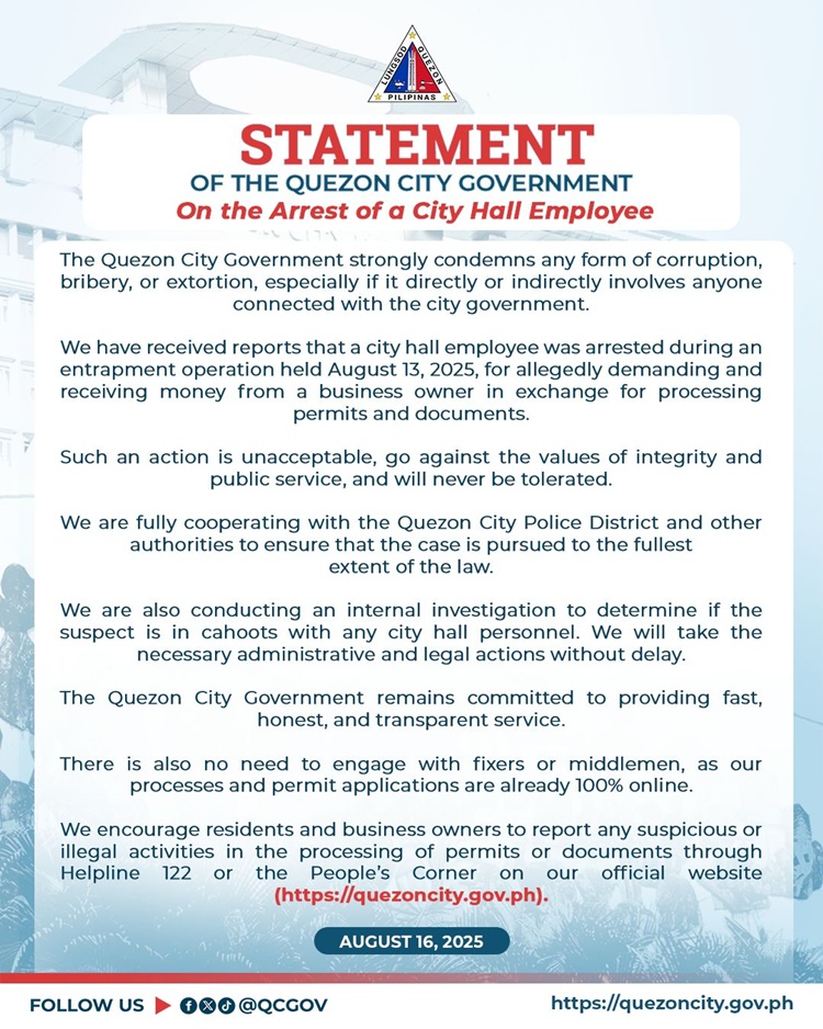 Quezon City Hall Employee