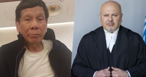 Rodrigo Duterte, ICC Prosecutor Karim Khan