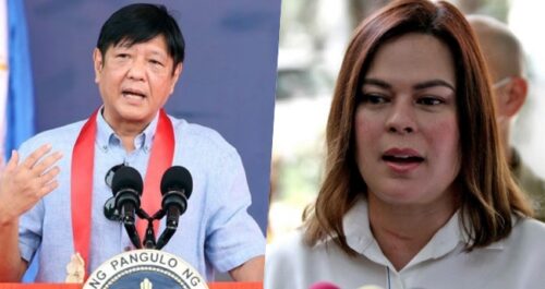 Sara Duterte, Bongbong Marcos