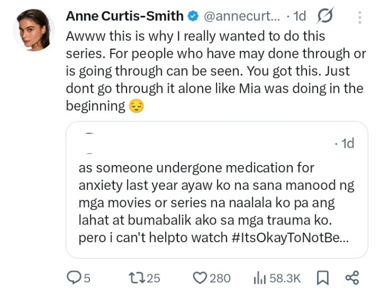anne curtis post