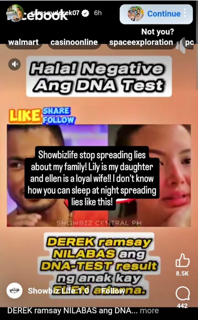 derek ramsay post