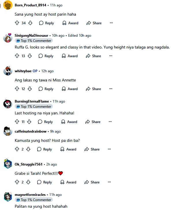 ruffa gutierrez comments