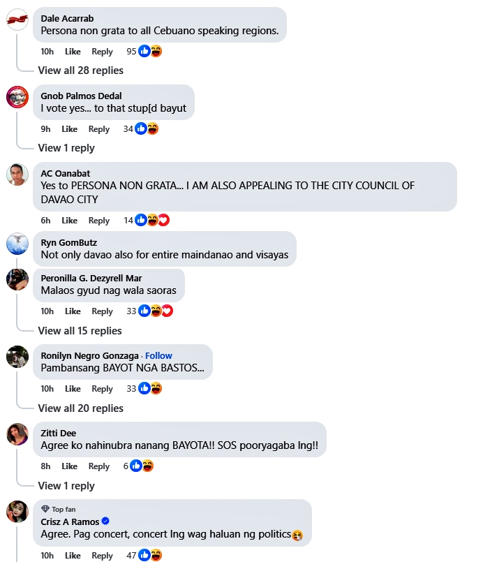 vice ganda comments