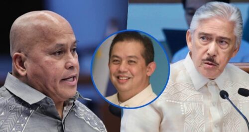 Bato dela Rosa, Tito Sotto, Martin Romualdez