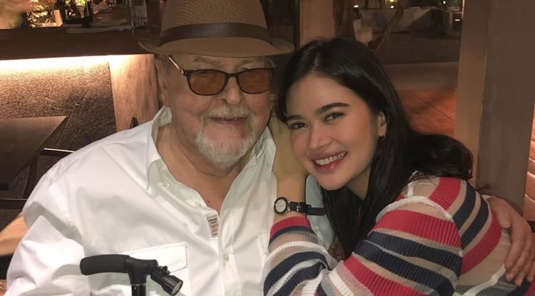 Bela Padilla, her father
