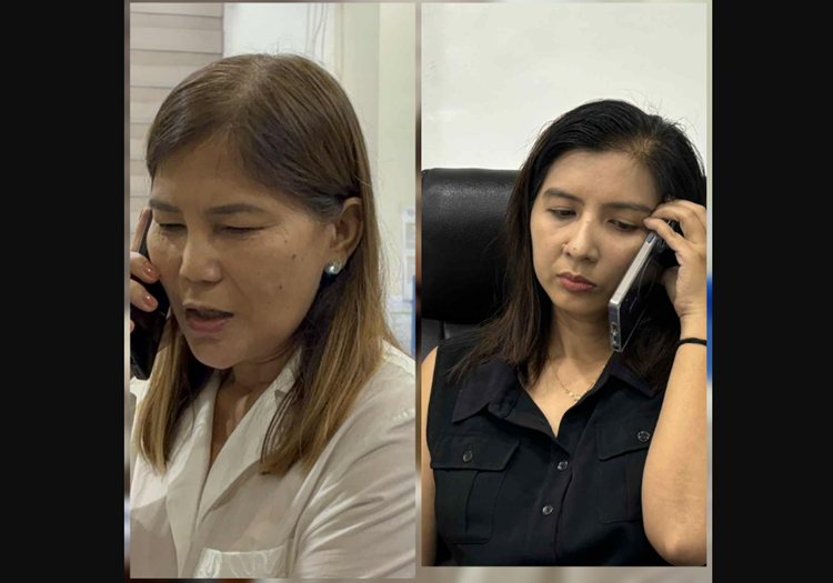 Bohol Mayor Marietta Tocmo-Sumaylo, Bohol Vice Mayor Marie Nickie Bolos-Delgado 1