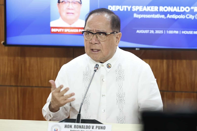 Deputy Speaker Ronaldo Puno