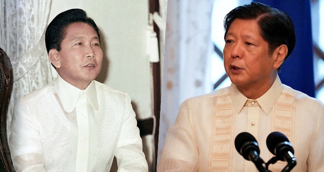 Ferdinand Marcos Jr. and Ferdinand Marcos Sr.