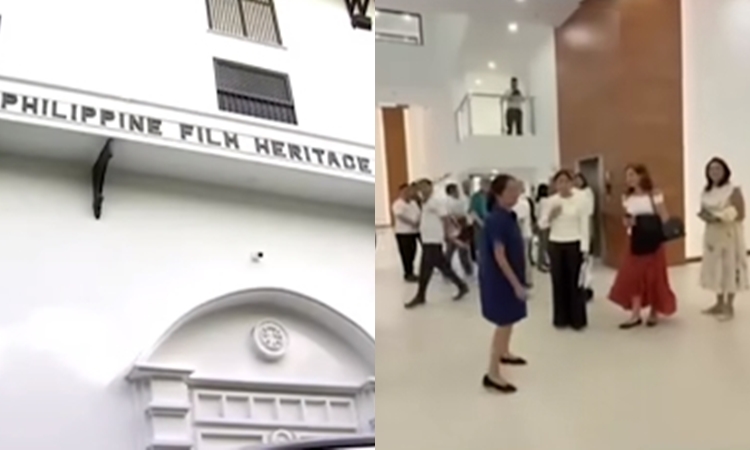 First Lady Liza Marcos, Philippine Film Heritage Building