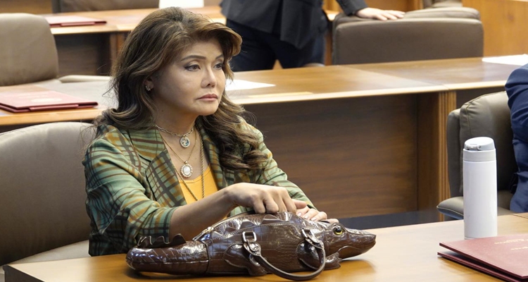 Imee Marcos Crocodile Bag