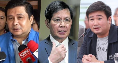 Ping Lacson, Brice Hernandez, Jinggoy Estrada