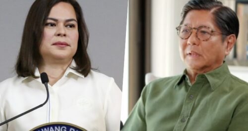 Sara Duterte, Bongbong Marcos