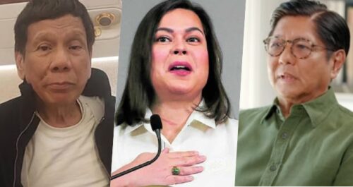 Sara Duterte, Bongbong Marcos, Rodrigo Duterte
