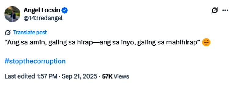 angel locsin tweet