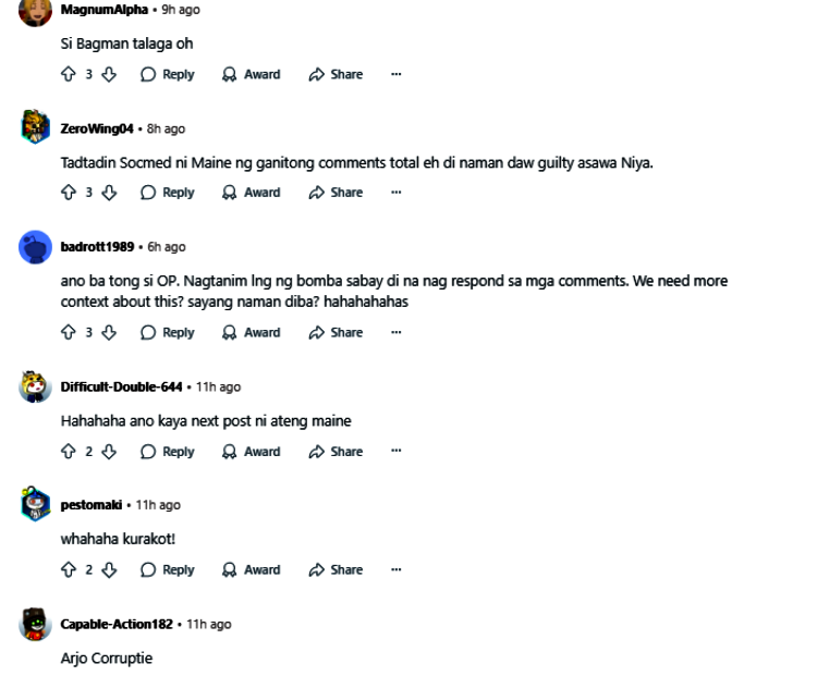 arjo atayde comments
