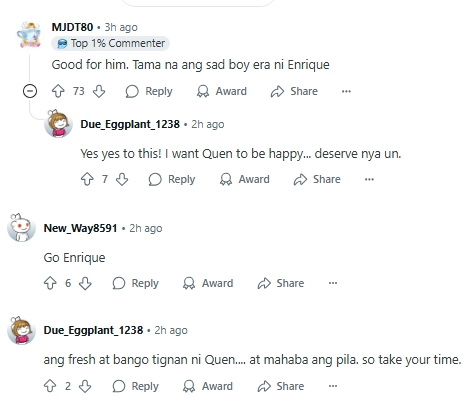 enrique gil comments