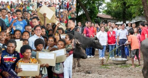 Bongbong Marcos Aid Distribution Pampanga