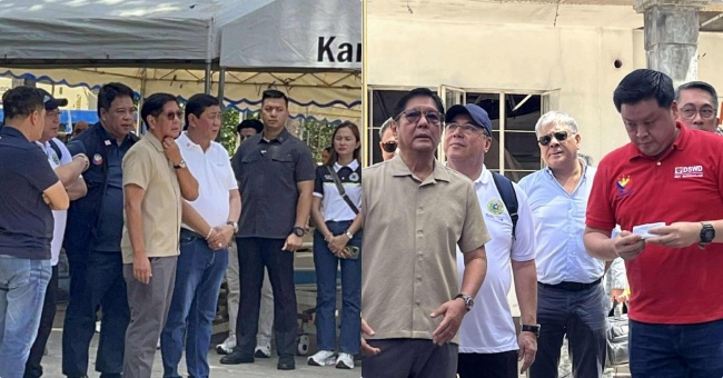 Marcos Jr. Visits Davao Oriental Following October 10 Twin Earthquakes |  PhilNews