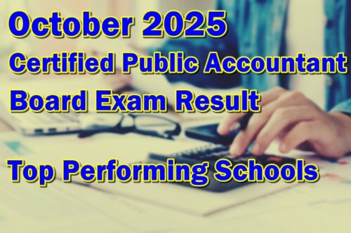 CPA Board Exam Result October 2025