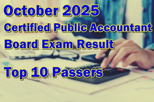 CPA Board Exam Result October 2025