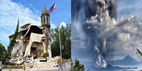 Cebu Earthquake, Taal Volcano