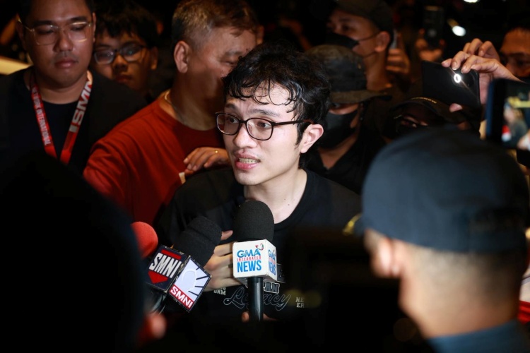 Kiko Barzaga Anti-Marcos Protest