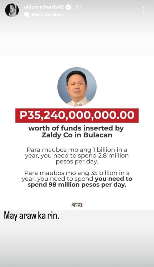 alden richards post