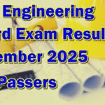 Civil Engineering Board Exam Result November 2025