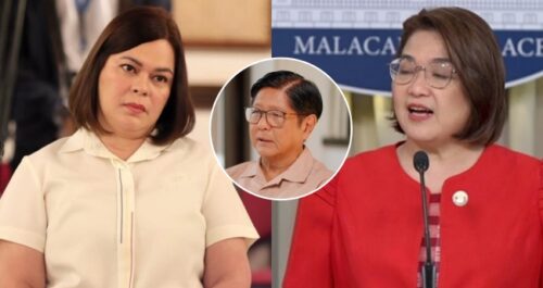Malacañang, Sara Duterte, Bongbong Marcos