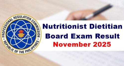 Nutritionist Dietitian Board Exam Result