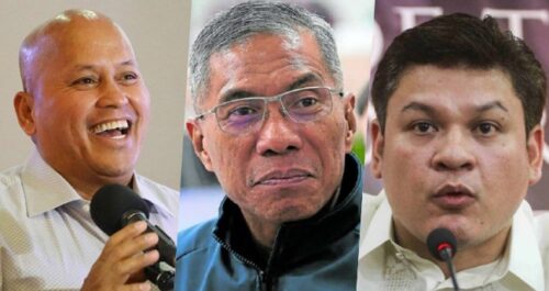 Paolo Duterte, Nicolas Torre III, Bato dela Rosa