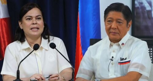Sara Duterte, Bongbong Marcos